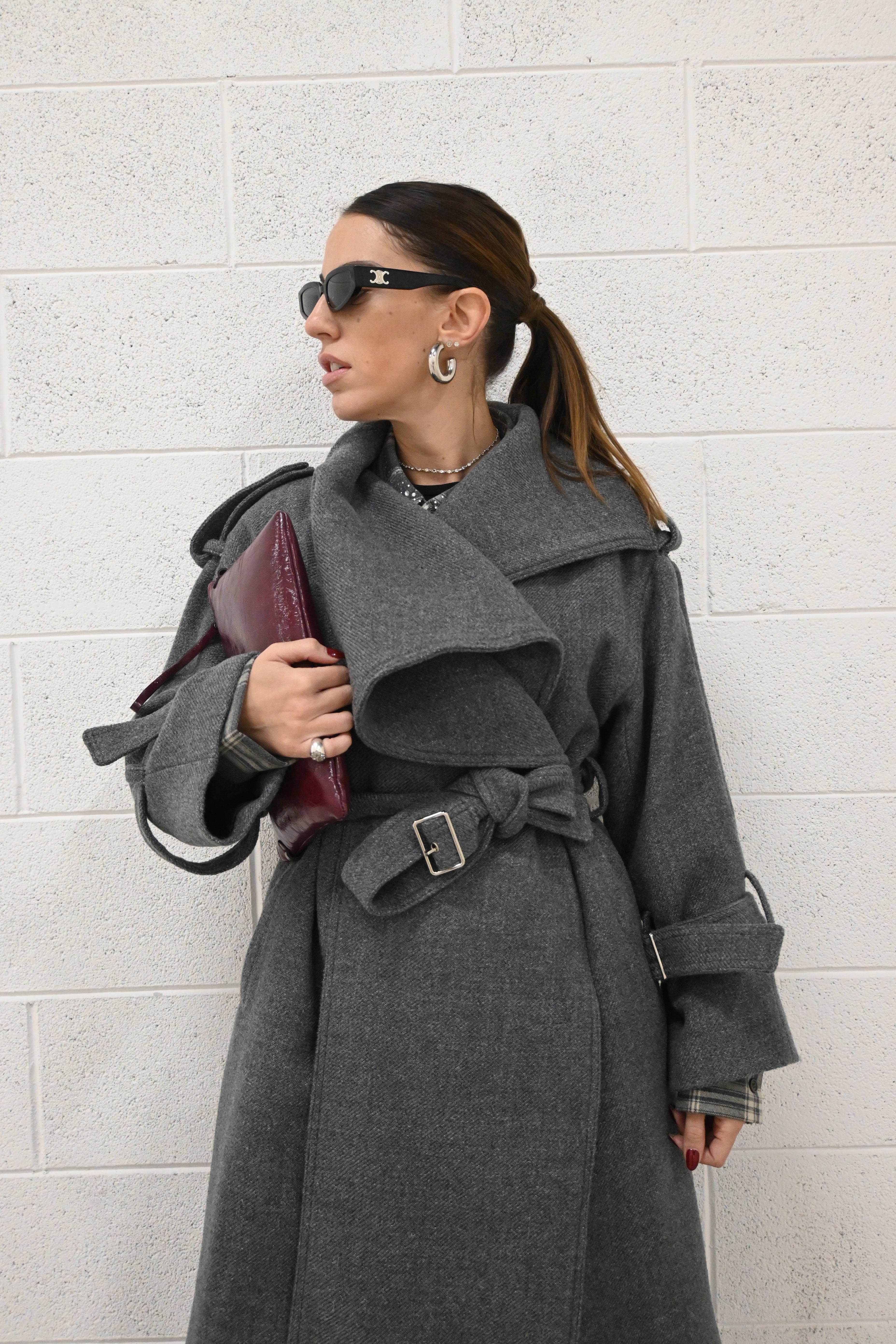 CAPPOTTO GRIGIO MODELLO OVER